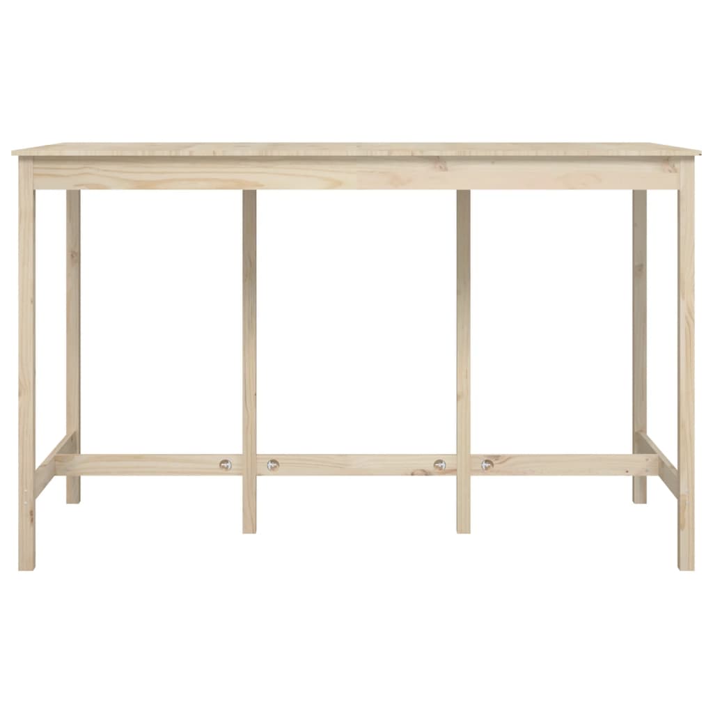 Table de bar 180x80x110 cm en bois de pin massif