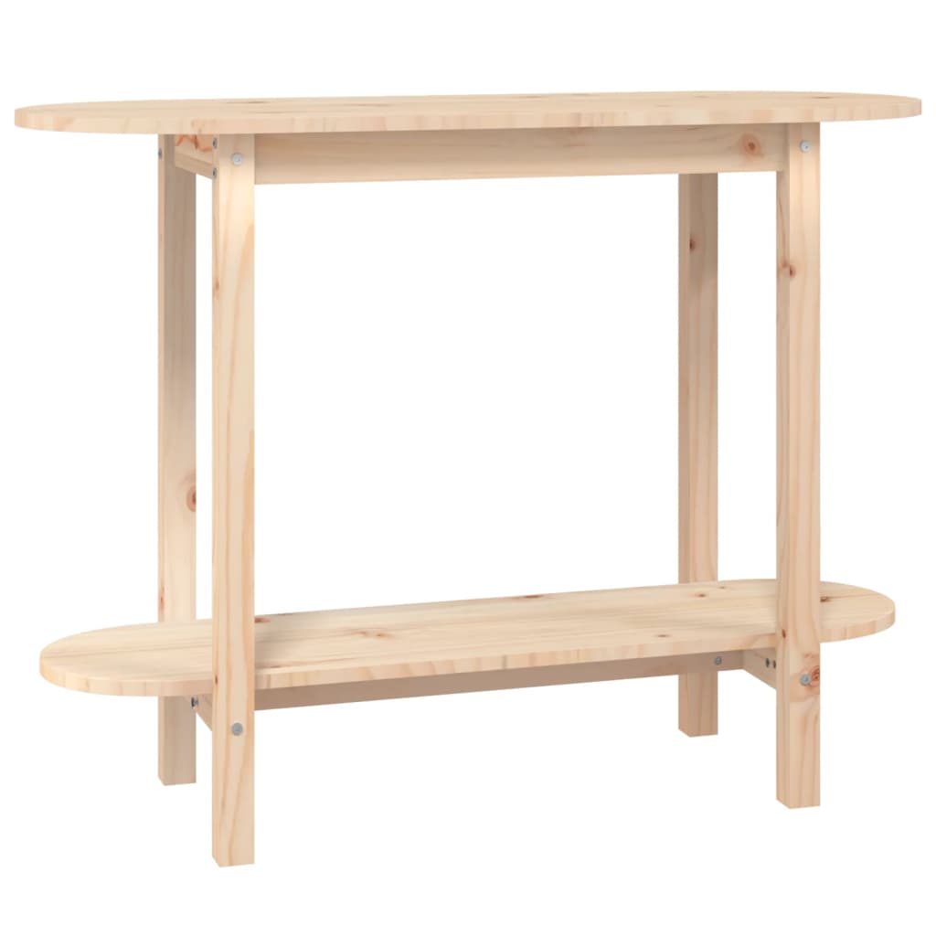 Table murale 110x40x80 cm en bois de pin massif