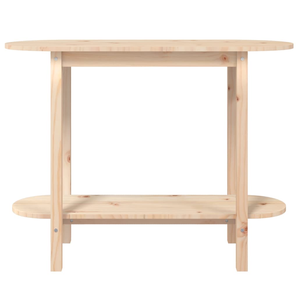 Table murale 110x40x80 cm en bois de pin massif