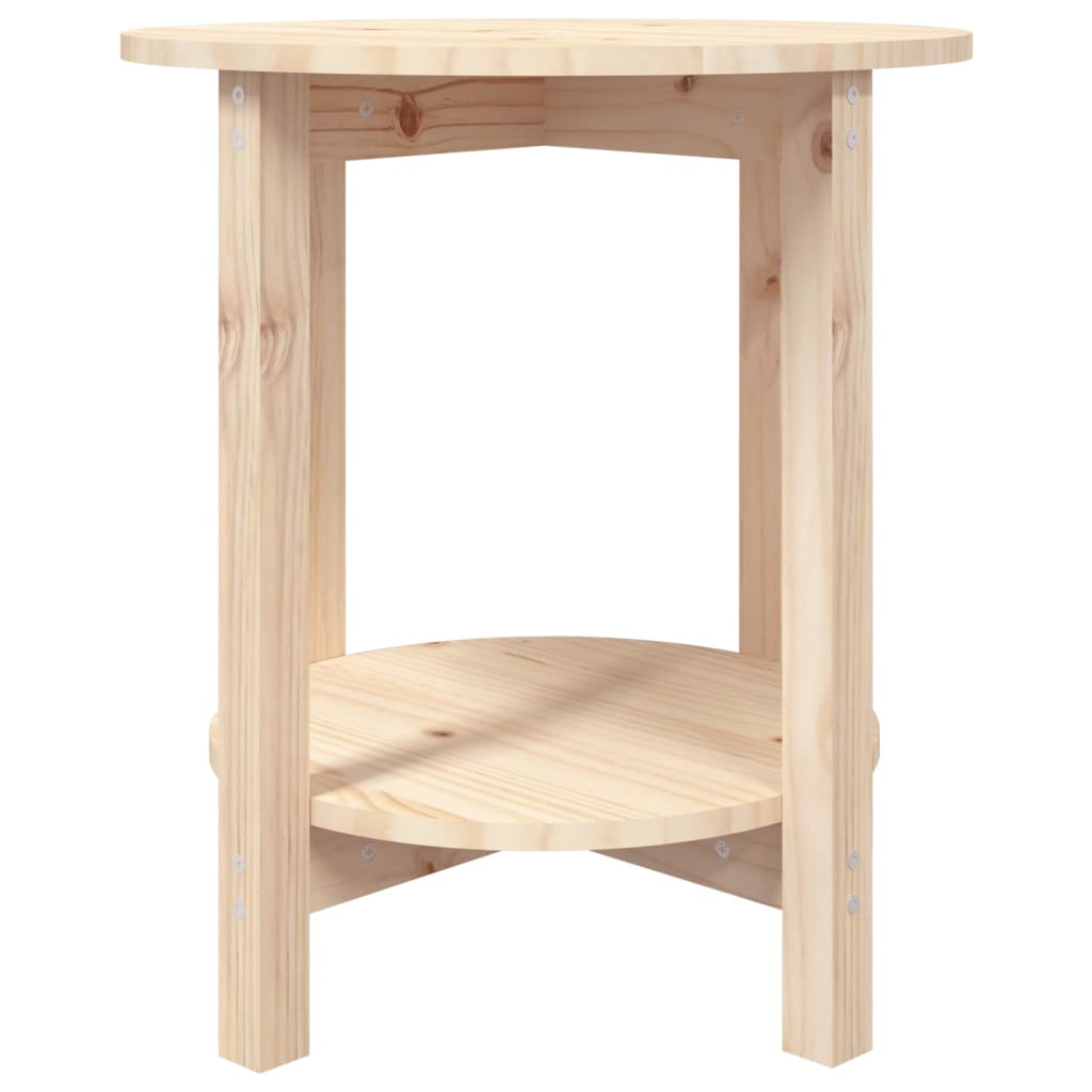 Table basse Ø 40x60 cm en bois de pin massif