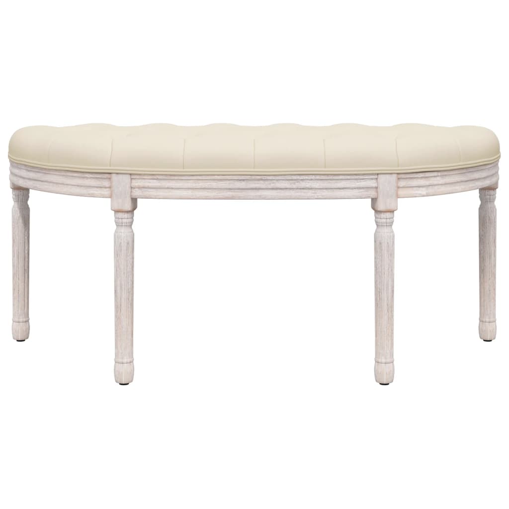 Banc 110,5x45x49 cm velours