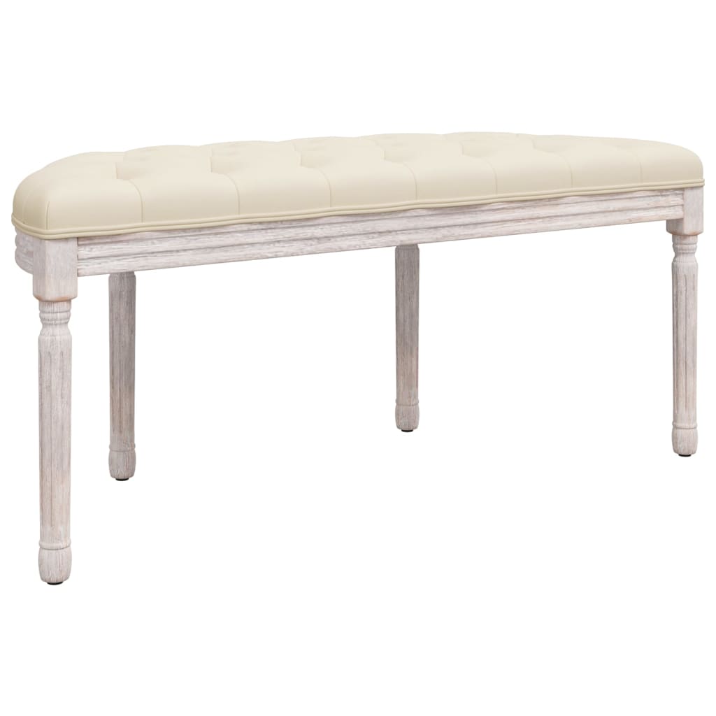 Banc 110,5x45x49 cm velours