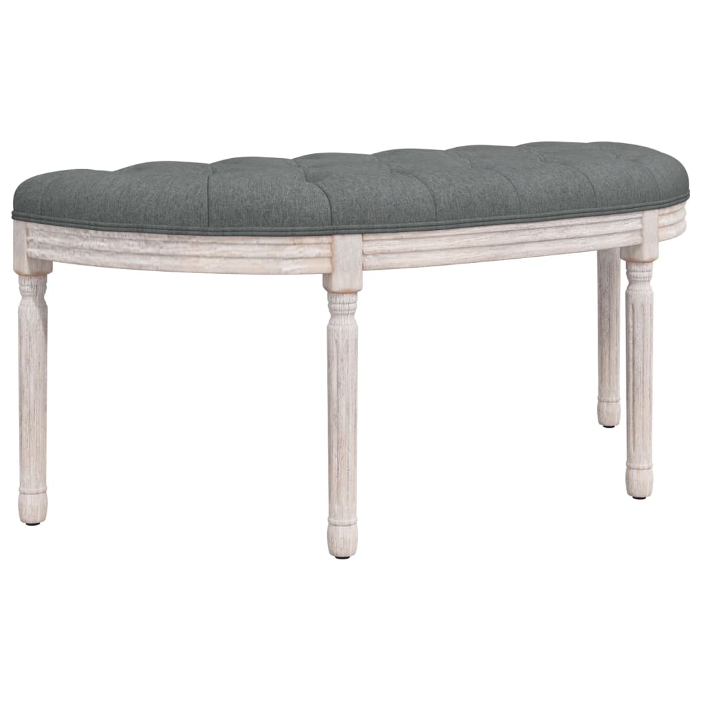 Banc 110,5x45x49 cm velours