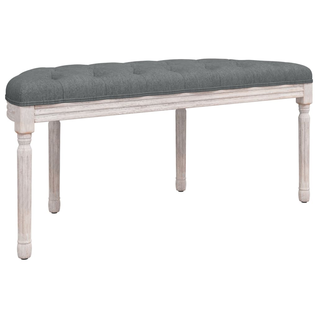 Banc 110,5x45x49 cm velours