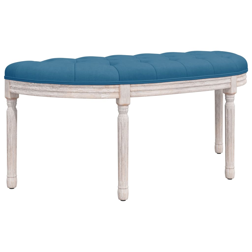 Banc 110,5x45x49 cm velours