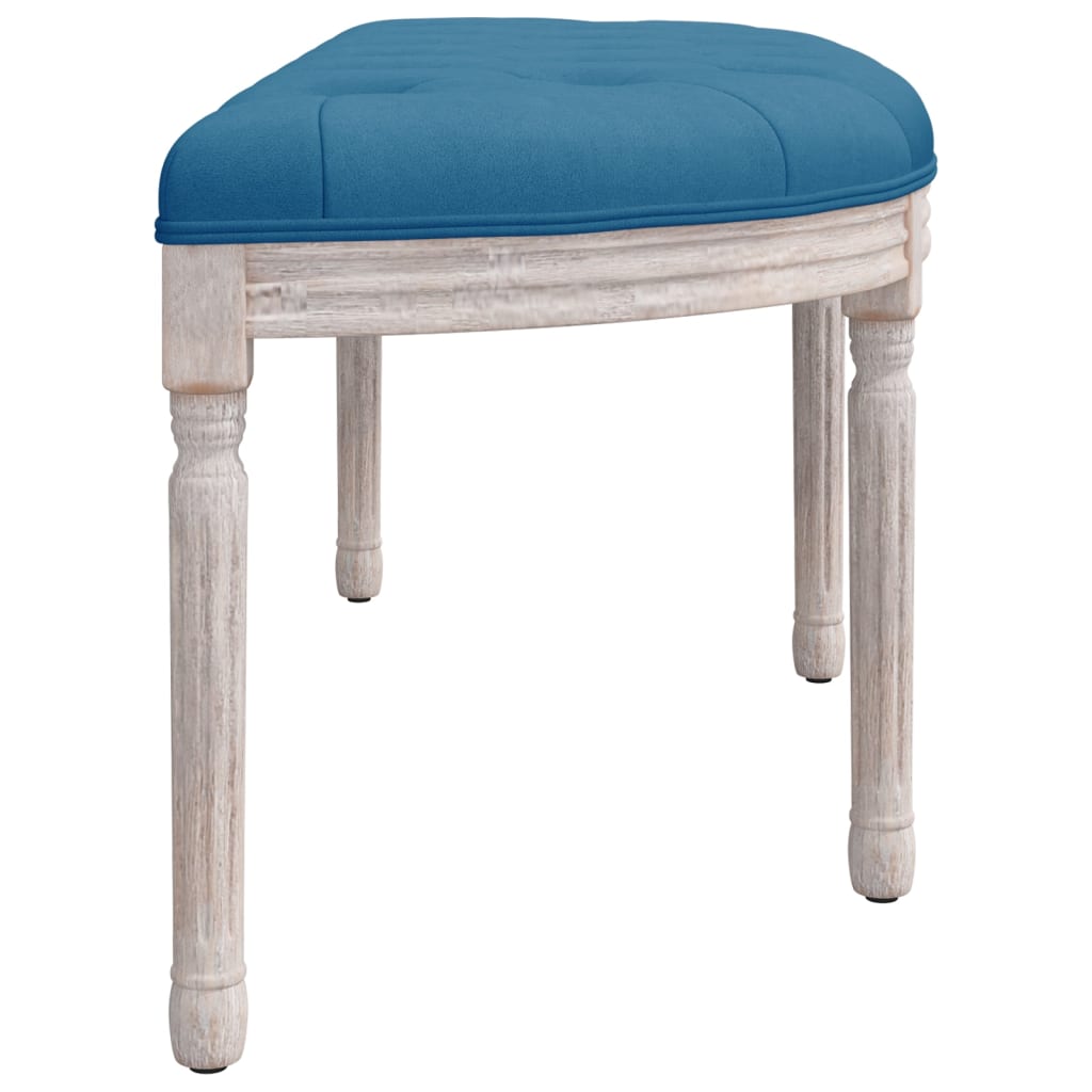 Banc 110,5x45x49 cm velours