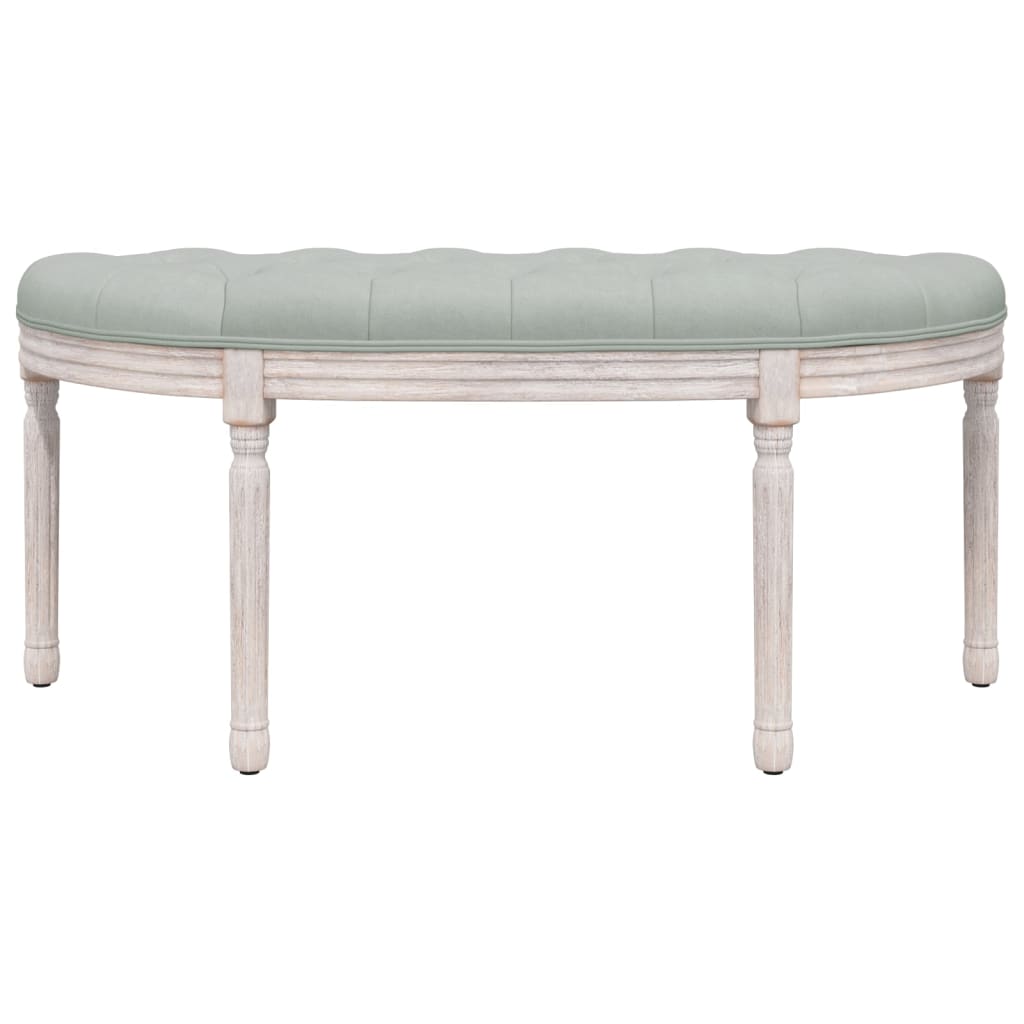 Banc 110,5x45x49 cm velours