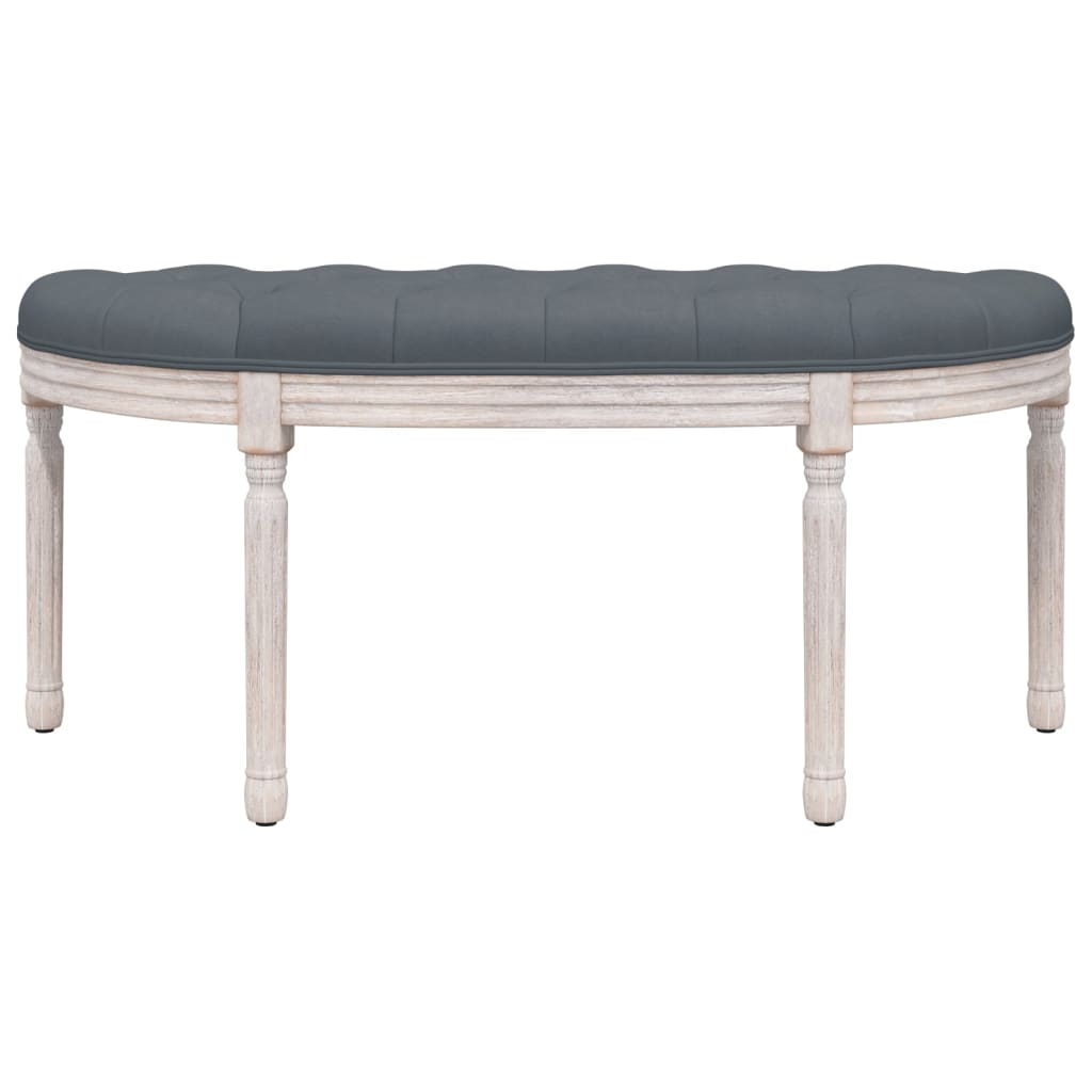 Banc 110,5x45x49 cm velours