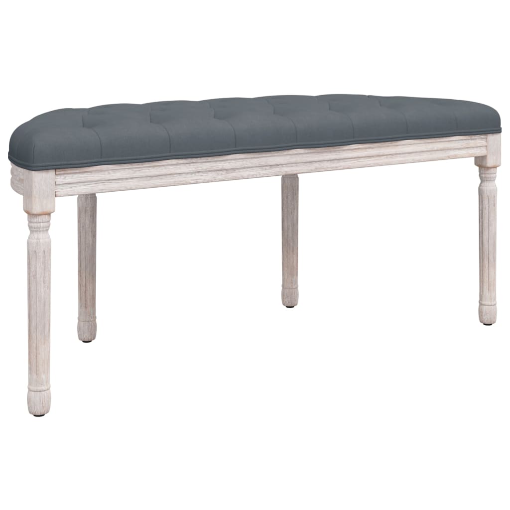 Banc 110,5x45x49 cm velours