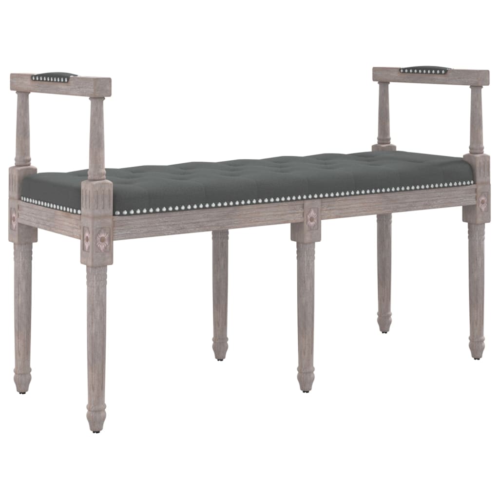 Banc 110x40x70 cm velours