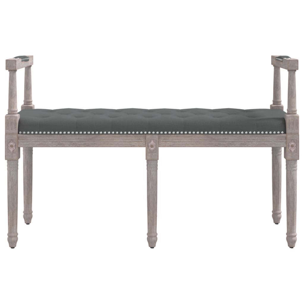 Banc 110x40x70 cm velours