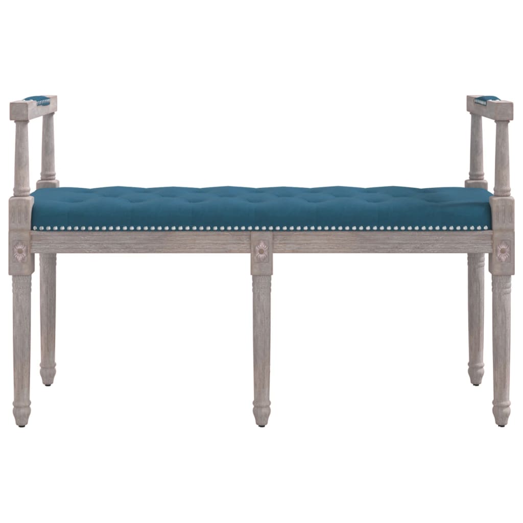 Banc 110x40x70 cm velours