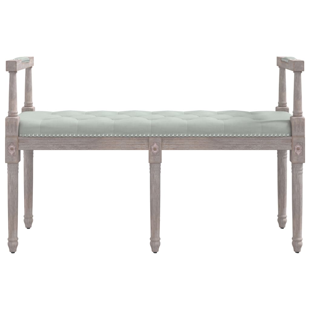 Banc 110x40x70 cm velours