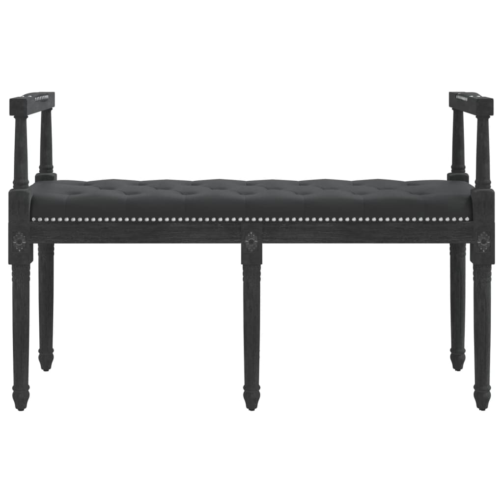 Banc 110x40x70 cm velours