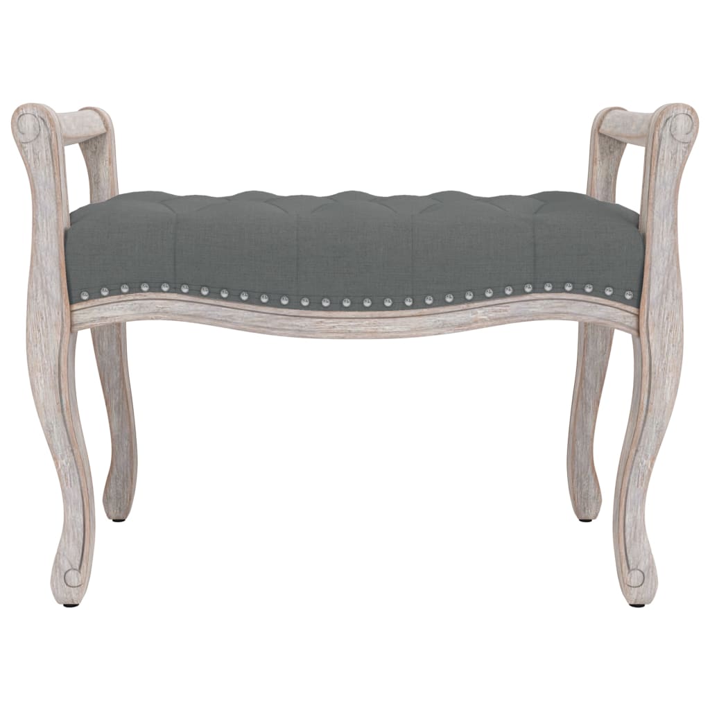 Banc 80x45x60 cm velours