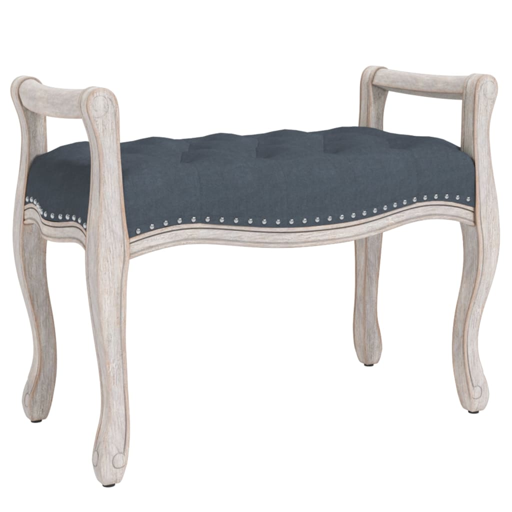 Banc 80x45x60 cm velours