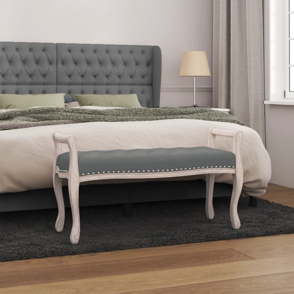 Banc 110x45x60 cm tissu