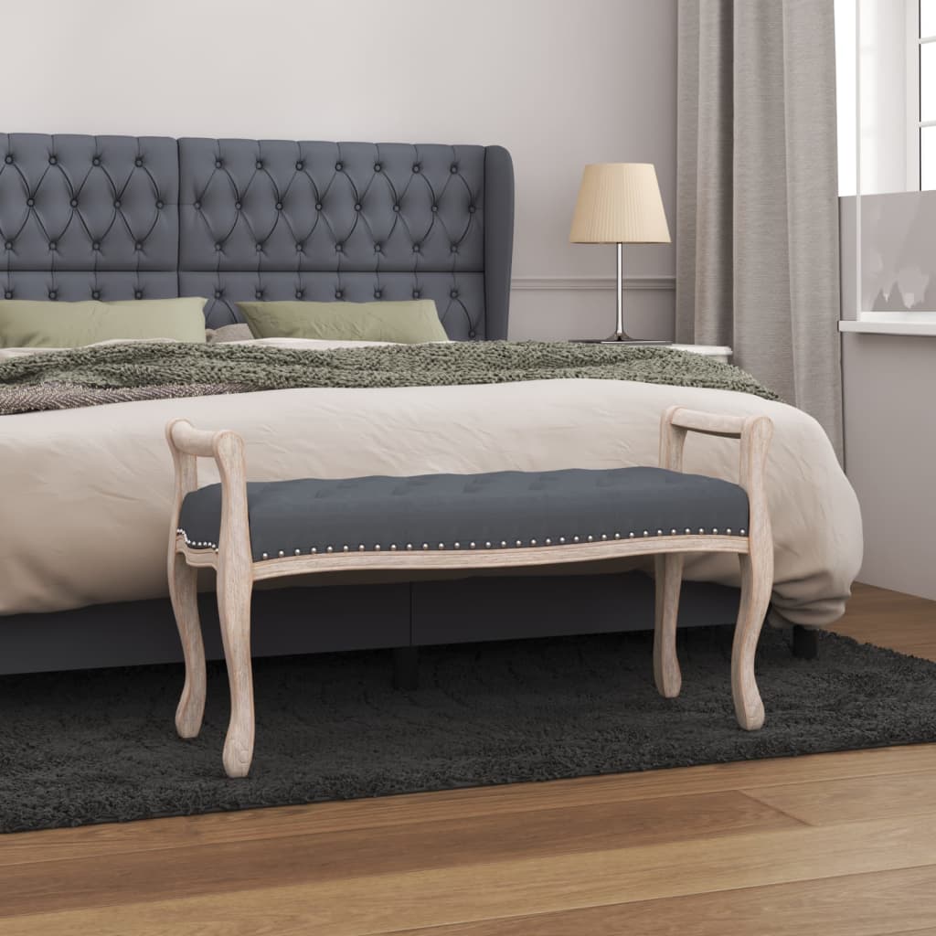 Banc 110x45x60 cm tissu