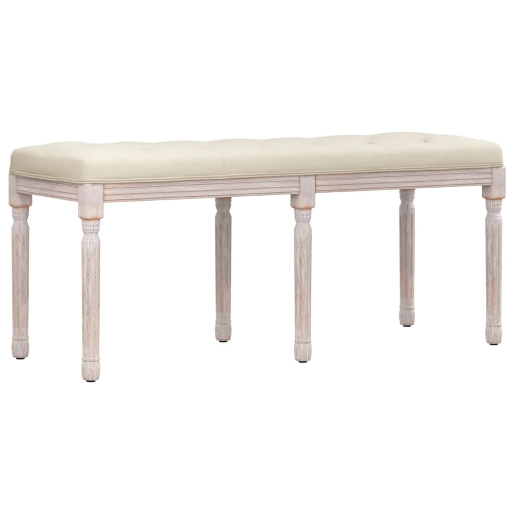 Banc 110x40x49 cm tissu