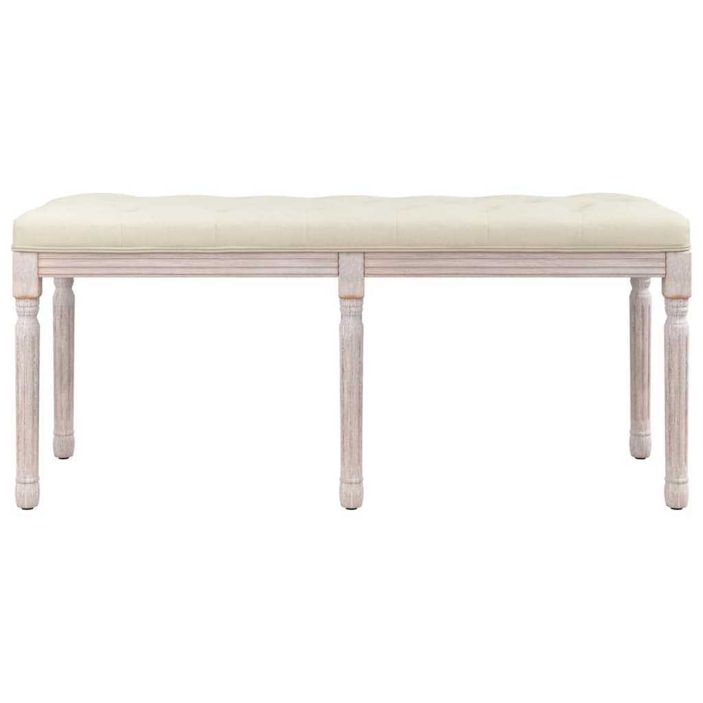 Banc 110x40x49 cm tissu