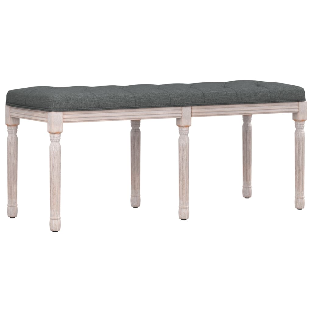 Banc 110x40x49 cm tissu