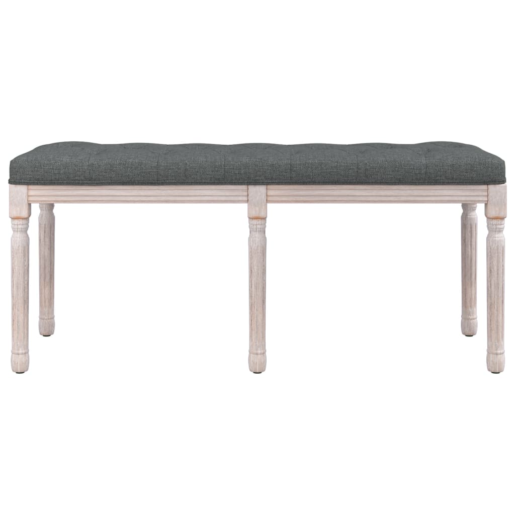 Banc 110x40x49 cm tissu