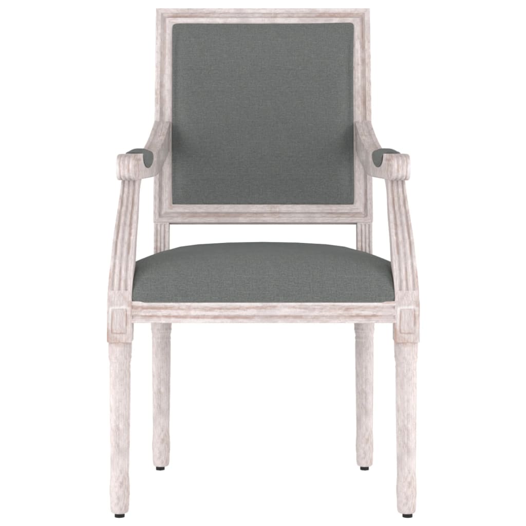 Fauteuil 54x59x99 cm stof donkergrijs