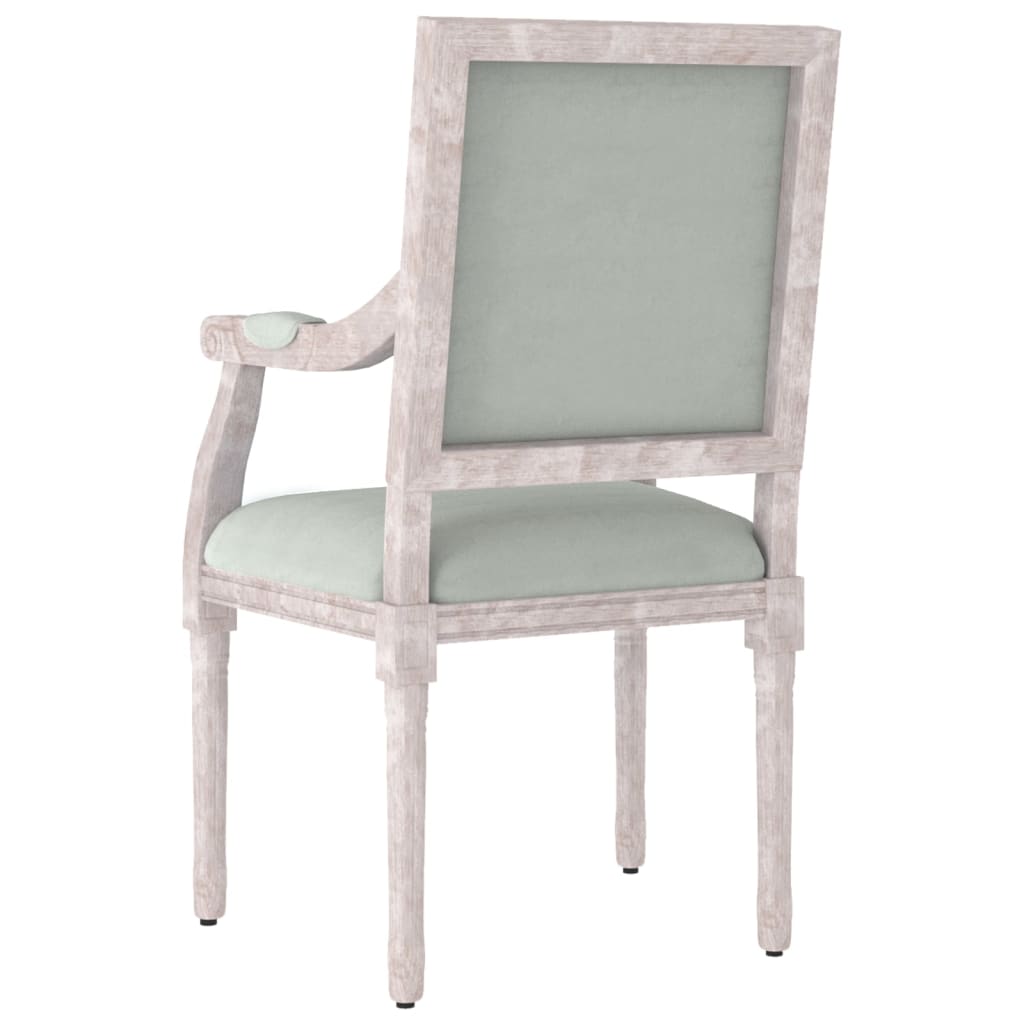 Fauteuil 54x59x99 cm stof donkergrijs