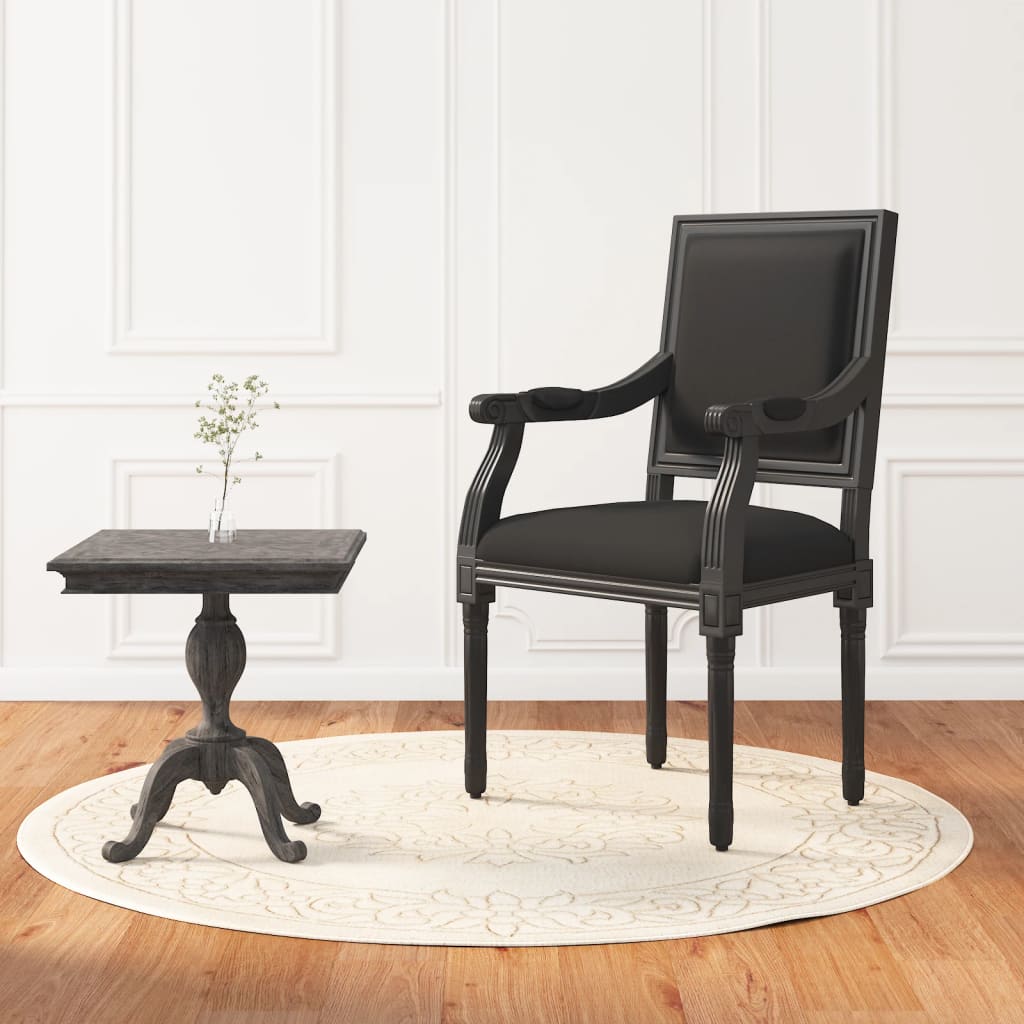 Fauteuil 54x59x99 cm stof donkergrijs