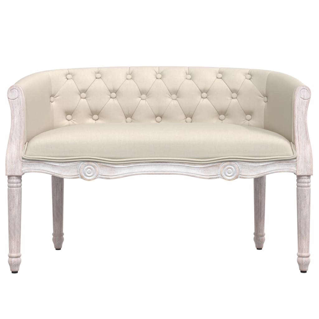 Banc 98x56x69 cm tissu