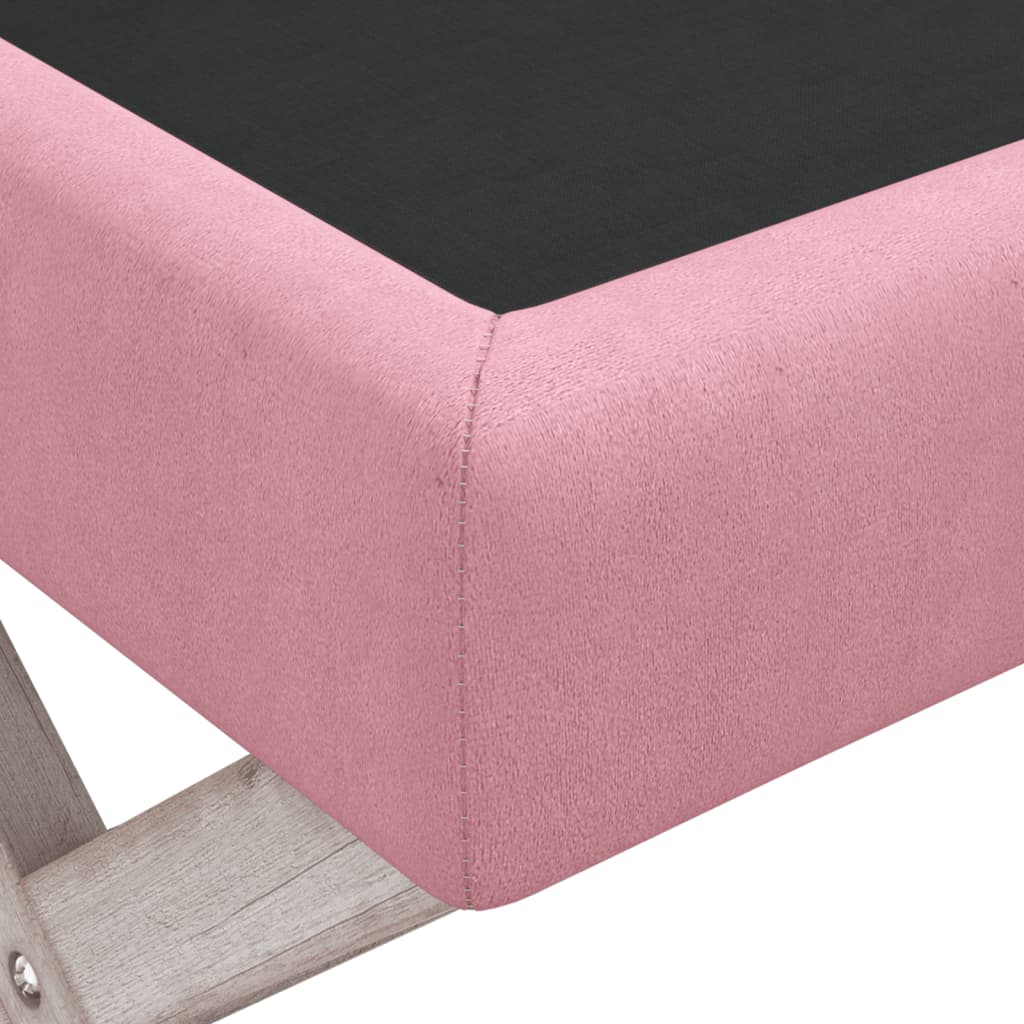 Tabouret de rangement 45x45x49 cm velours