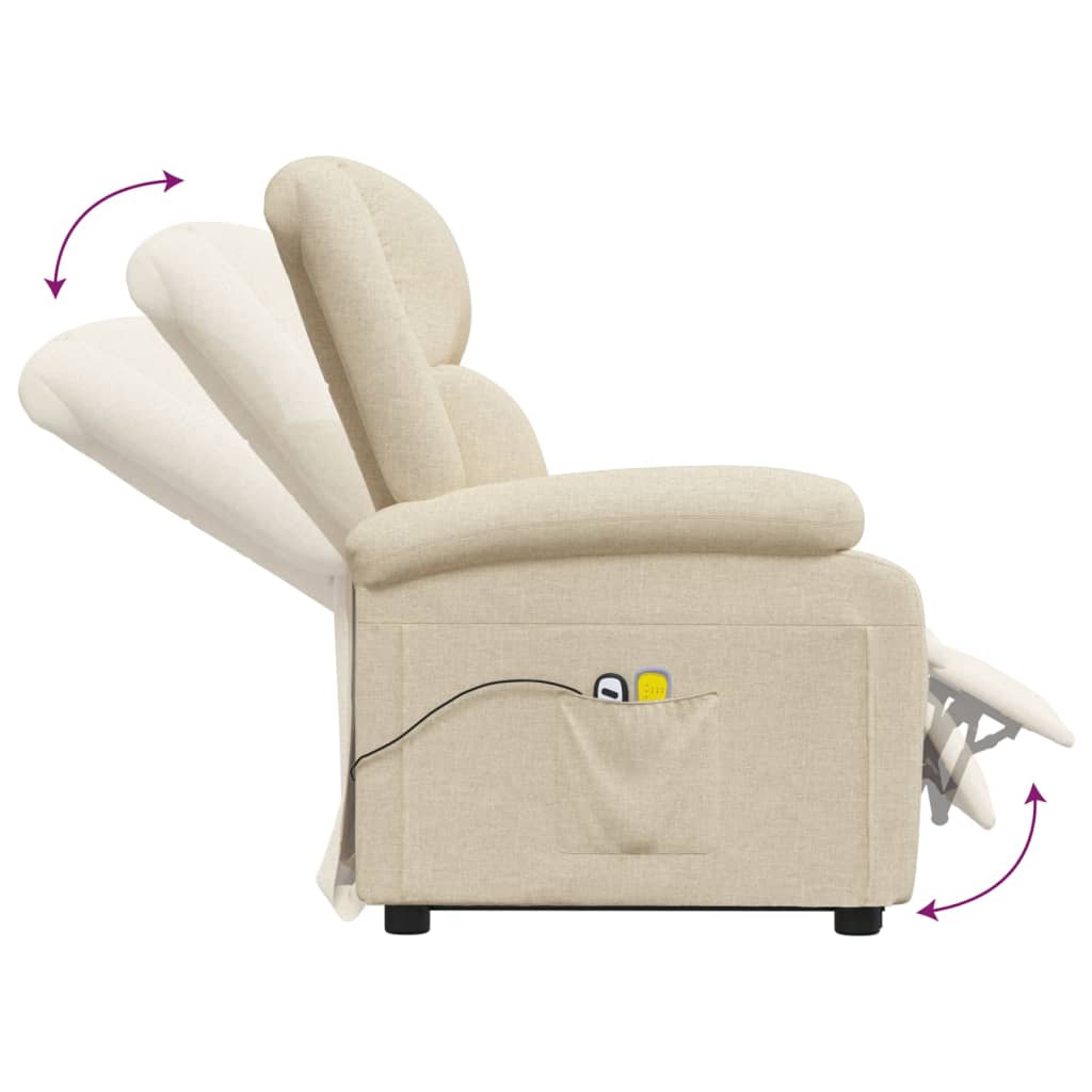 Fauteuil de massage debout en tissu