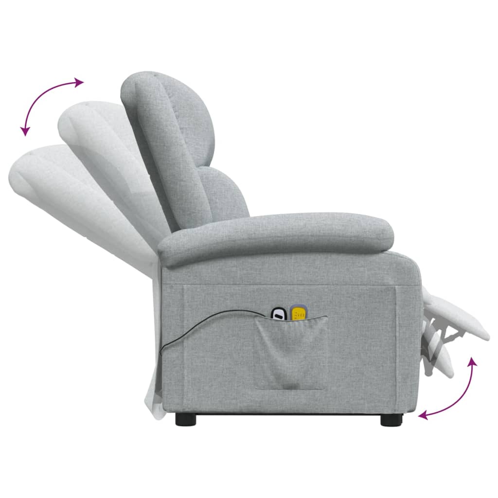 Fauteuil de massage debout en tissu