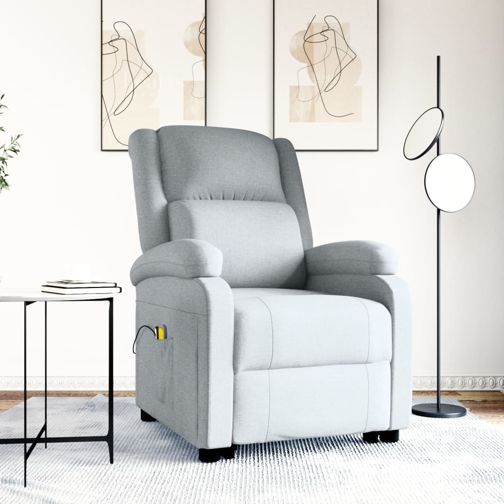 Fauteuil de massage debout en tissu