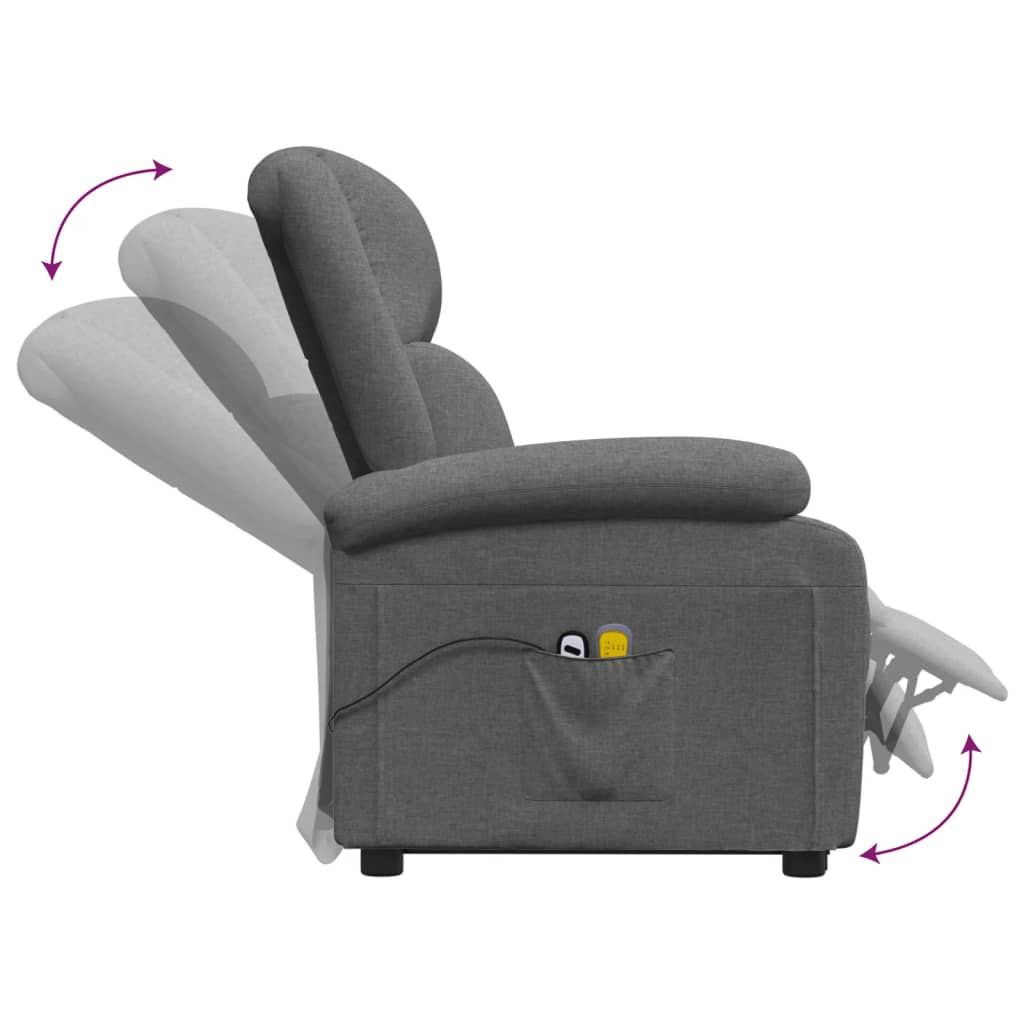 Fauteuil de massage debout en tissu