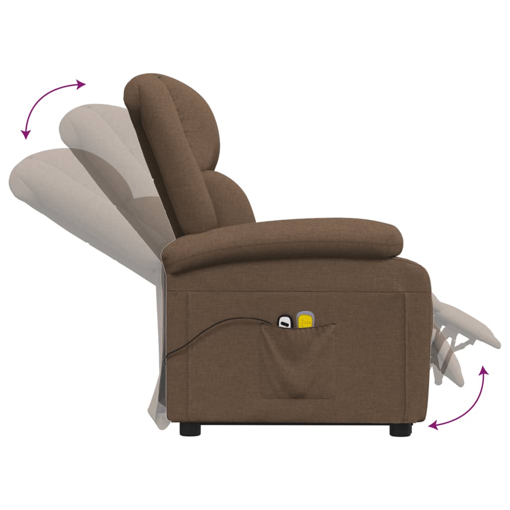 Fauteuil de massage debout en tissu