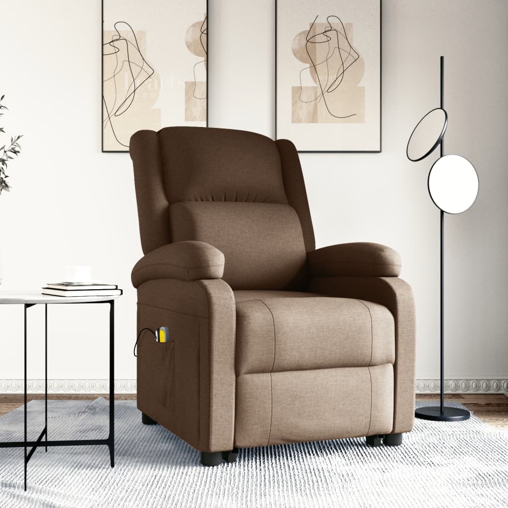 Fauteuil de massage debout en tissu