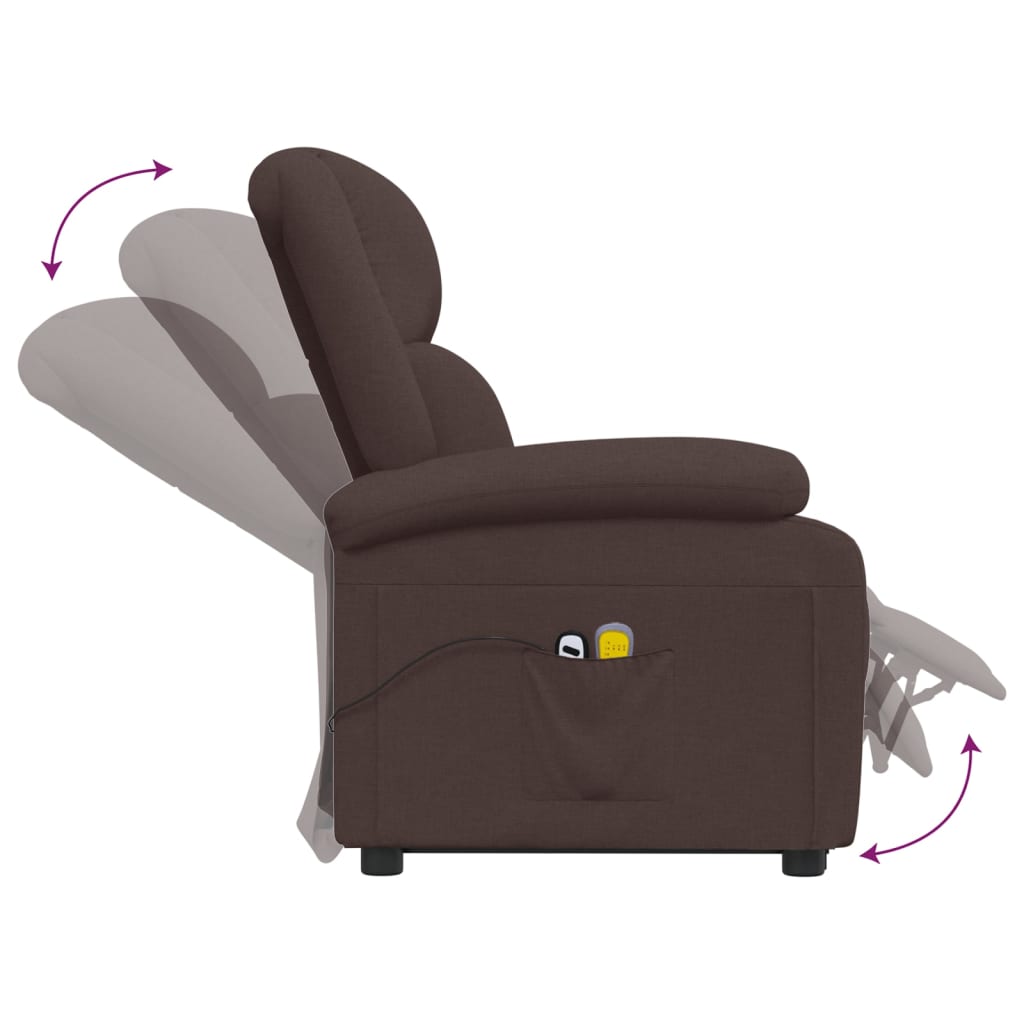 Fauteuil de massage debout en tissu