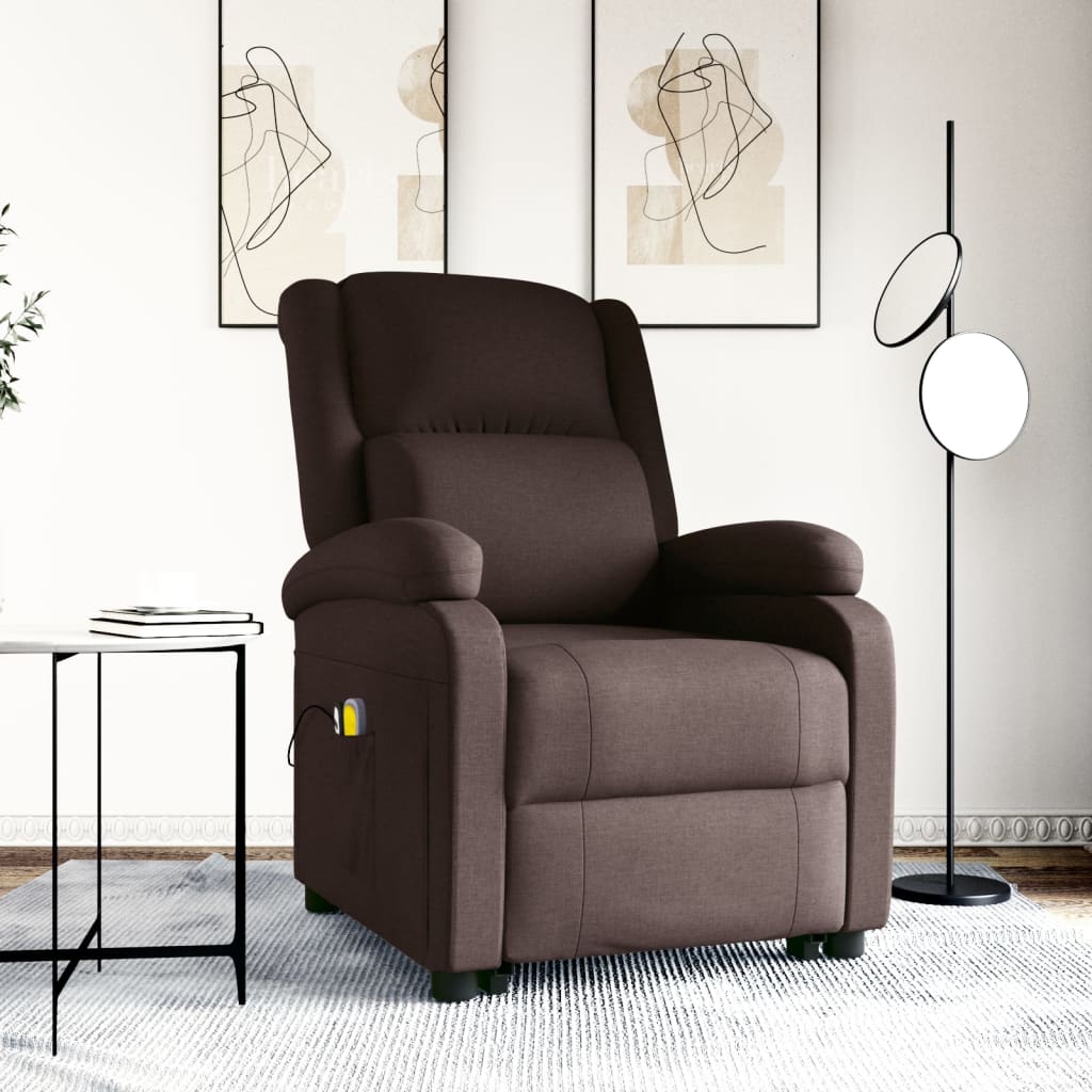 Fauteuil de massage debout en tissu