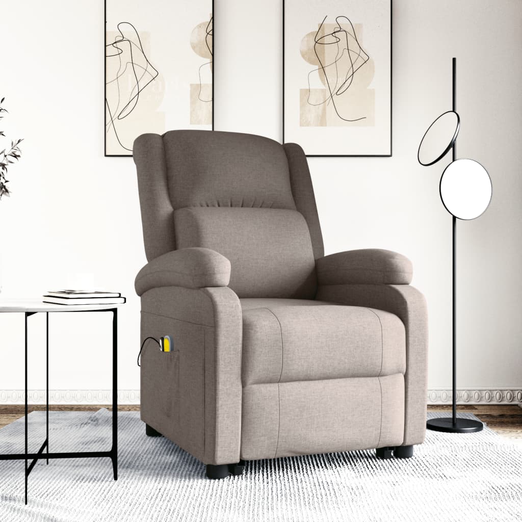 Fauteuil de massage debout en tissu