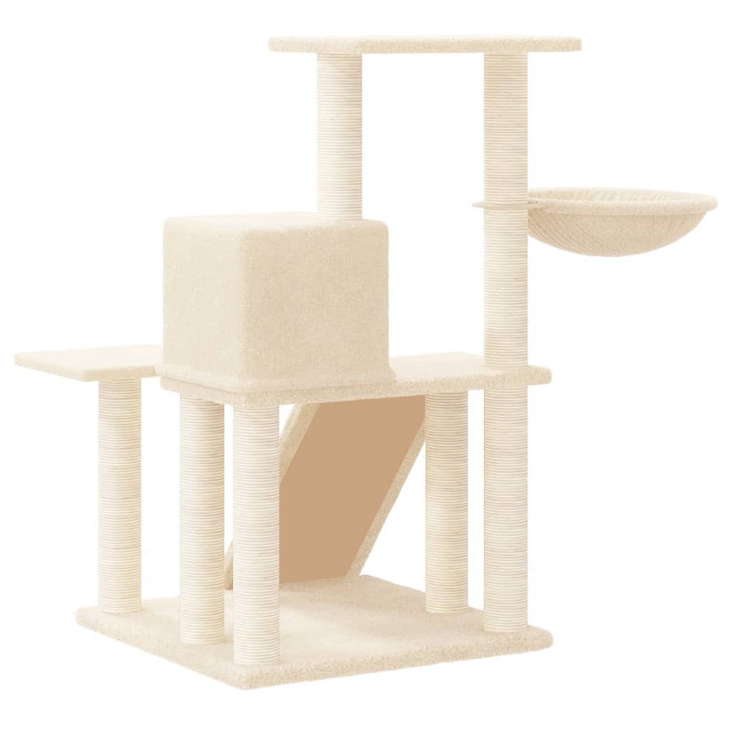 Meuble pour chat avec griffoirs en sisal 82 cm