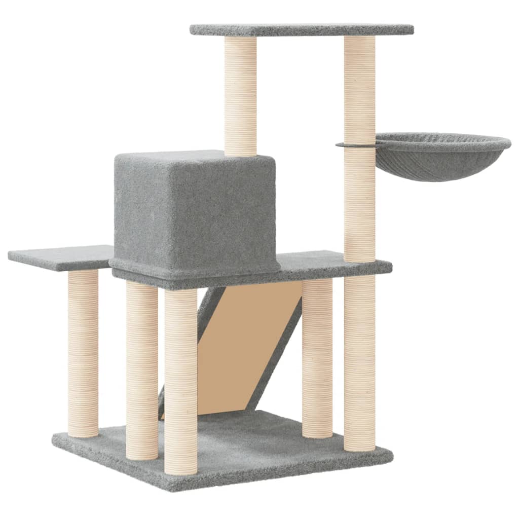 Meuble pour chat avec griffoirs en sisal 82 cm