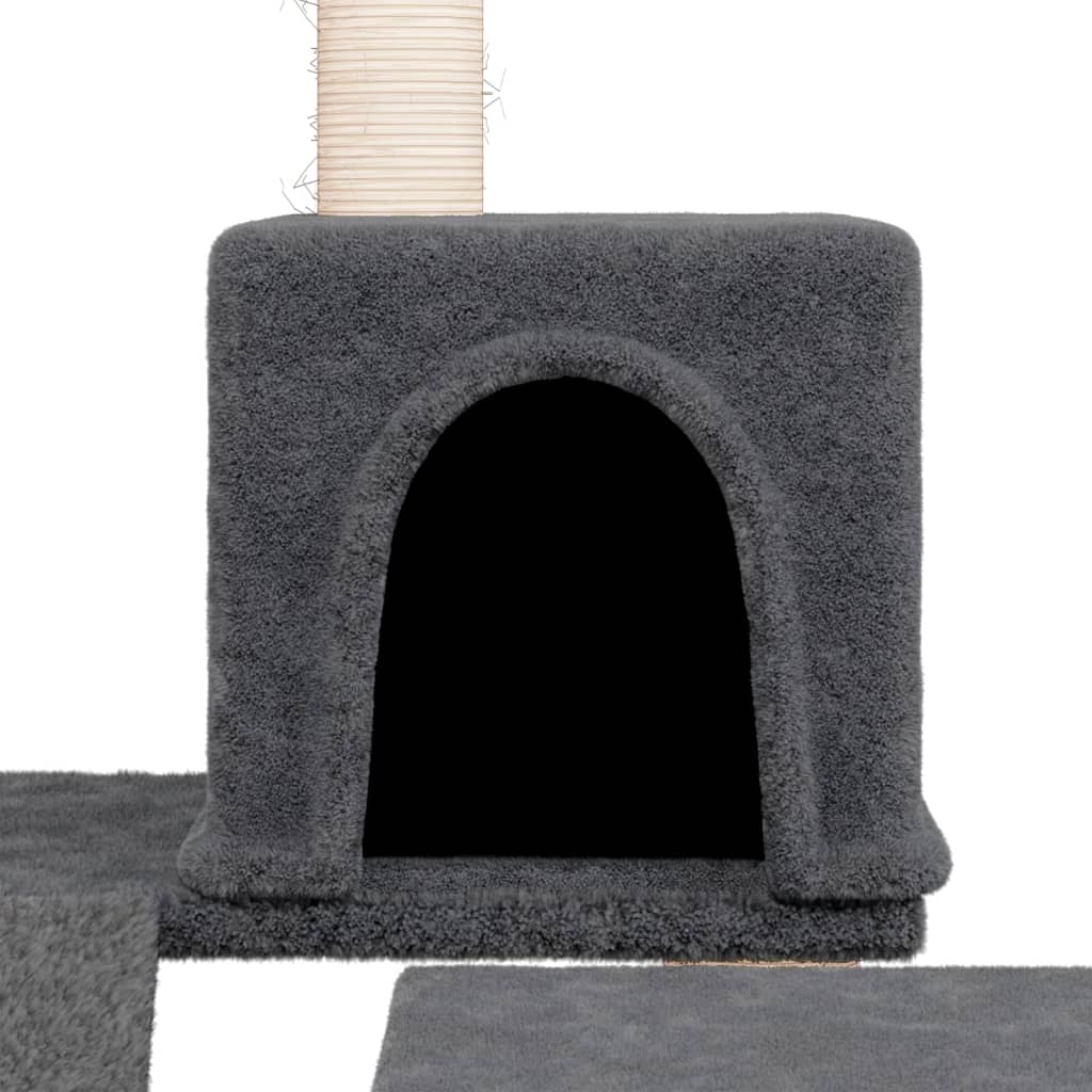 Meuble pour chat avec griffoirs en sisal 82 cm