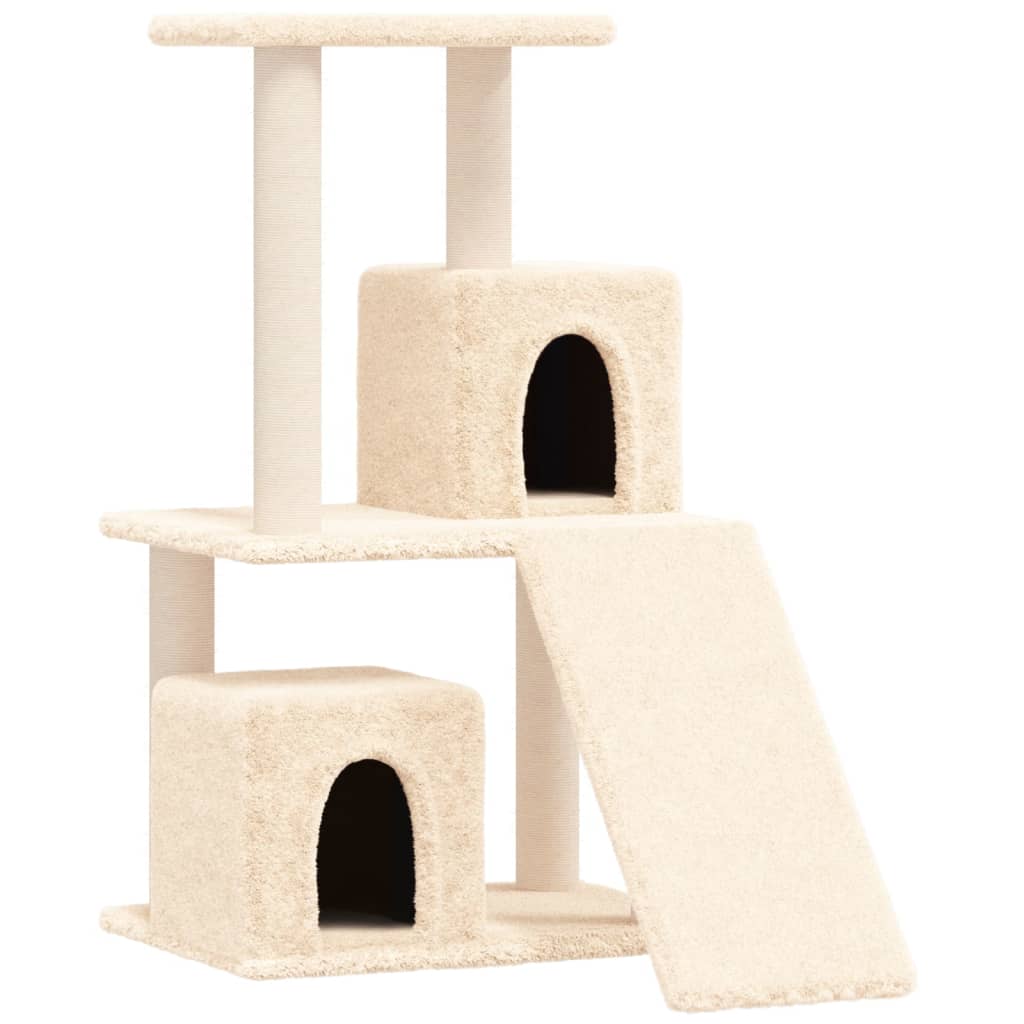 Meuble pour chat avec griffoirs en sisal 82 cm