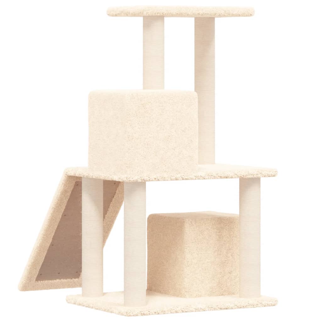 Meuble pour chat avec griffoirs en sisal 82 cm