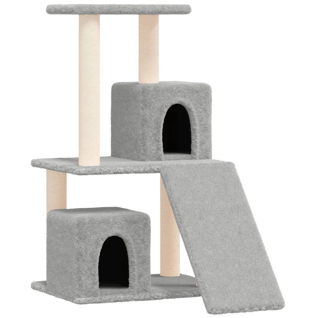 Meuble pour chat avec griffoirs en sisal 82 cm