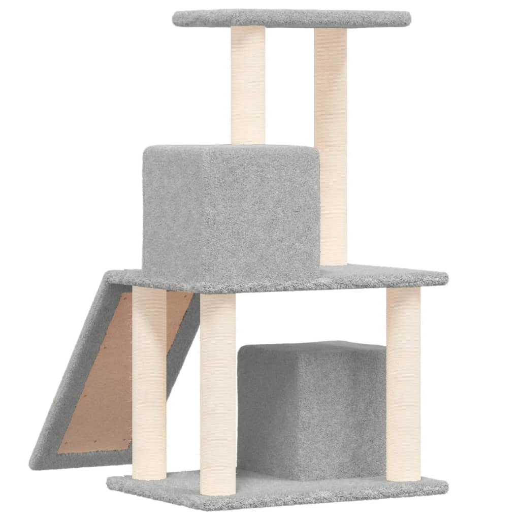 Meuble pour chat avec griffoirs en sisal 82 cm