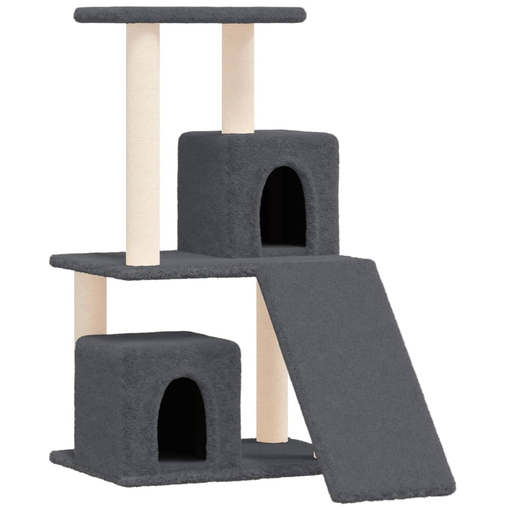 Meuble pour chat avec griffoirs en sisal 82 cm