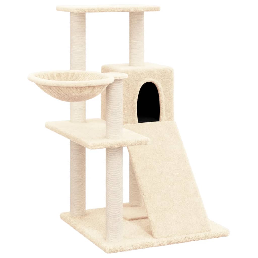 Meuble pour chat avec griffoirs en sisal 82 cm