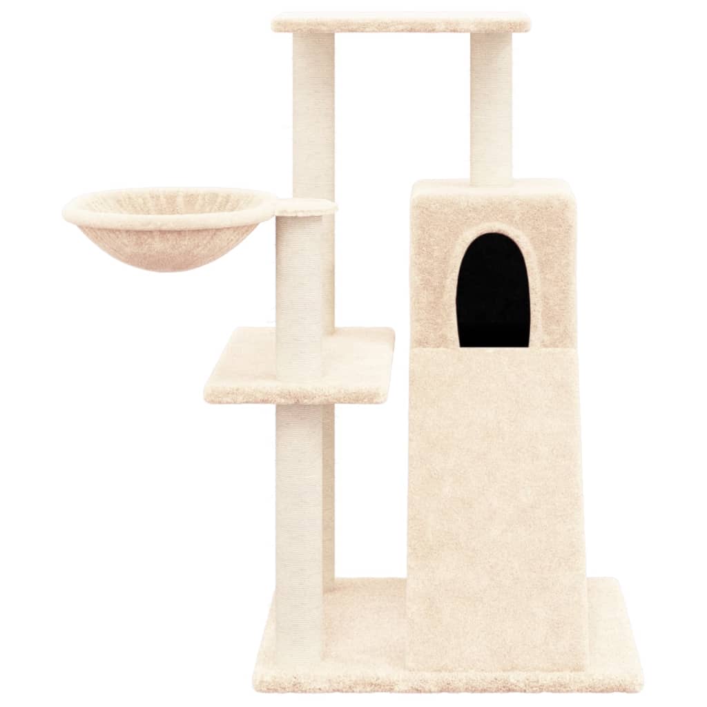 Meuble pour chat avec griffoirs en sisal 82 cm